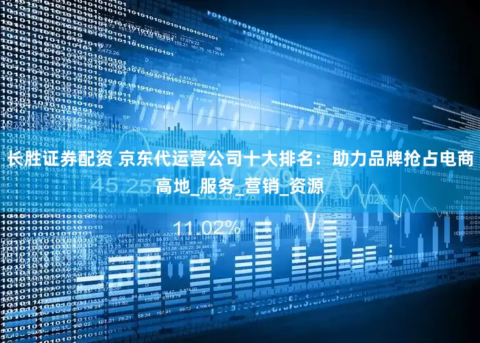 长胜证券配资 京东代运营公司十大排名：助力品牌抢占电商高地_服务_营销_资源